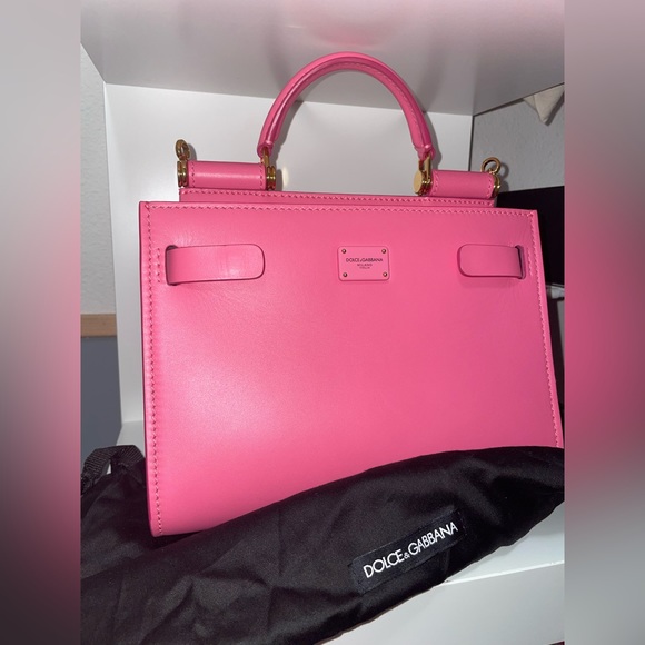 Dolce & Gabbana Pink Leather Bag - Picture 13 of 15